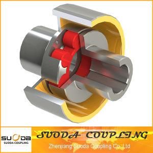 Flexible Plum Blossom Type Elastic Coupling with Brake Wheel