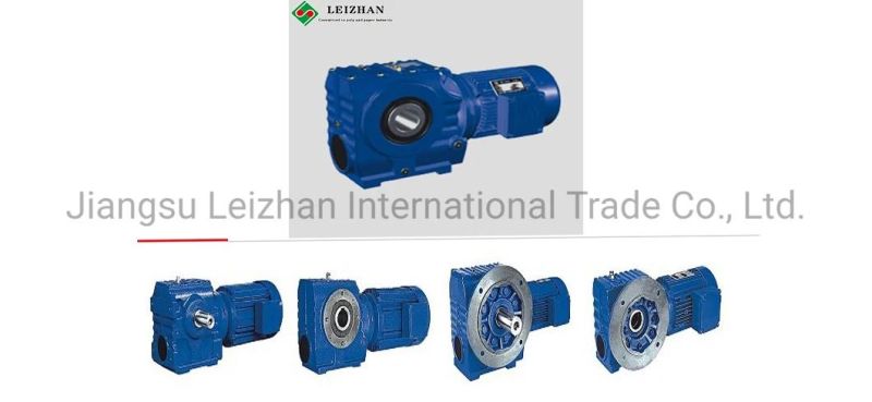 Spiral Worm Gearbox for Paper Pulp