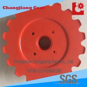 OEM Red Painting Spraying Conveyor Chain Special Sprocket