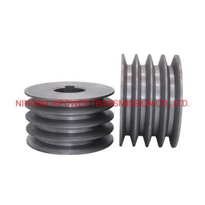 High Quality Cast Iron a B C D Belt Sheave V Groove Belt Pulley Metric Size