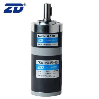 ZD 62mm Horizontal Type Brush/Brushless Precision Planetary Transmission Gear Motor