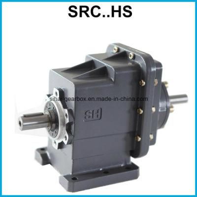 Src04 Motor Two-Staged Speed Reduction Helical Gearbox Reducer