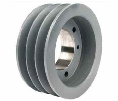 Cast Iron or Steel 4 Groove Spc Taper Bore V-Belt Pulley with Taper Bushing