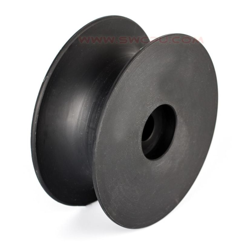 Industry Use Polishing Surface Rubber Rolling Pulley