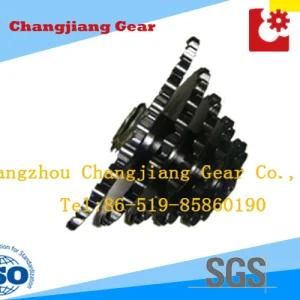 OEM Steel Tooth Roller Lifting Chain Sprocket with Multiple Rows