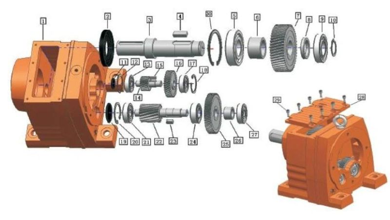 Tr Rigid Tooth Flank Helical Gear Units