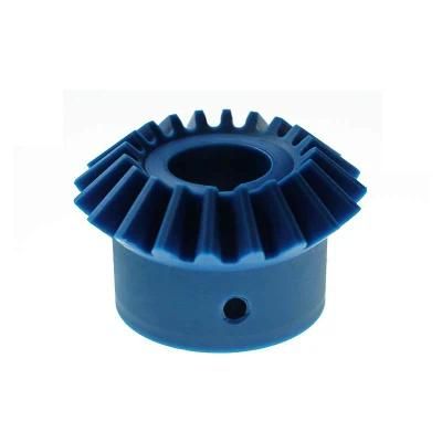 Light Weight Strong Plastic Spur Gear Customized Self Lubrication Plastic Nylon Gears