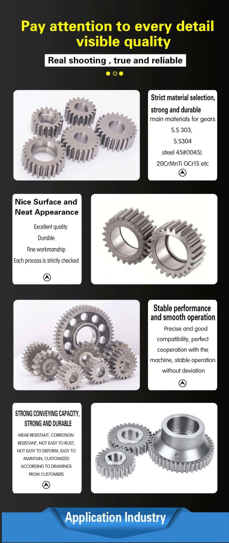 Reduction Planetary Starter Drive Machine Transmission Precision Pinion Involute Worm Gear