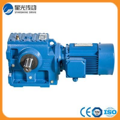 S Series Helical Worm Geared Motor with 380V