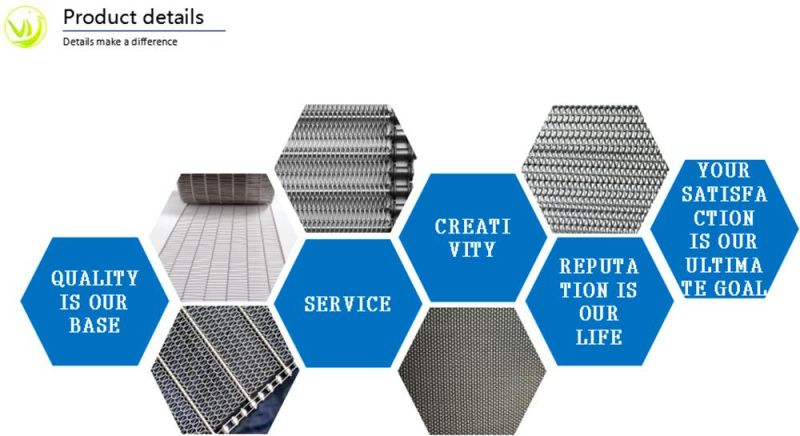 Stainless Steel Wire Mesh Conveyor Belt for Chemical