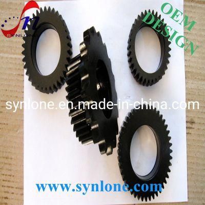 Custom High Quality Black Sprocket for Machinery Parts