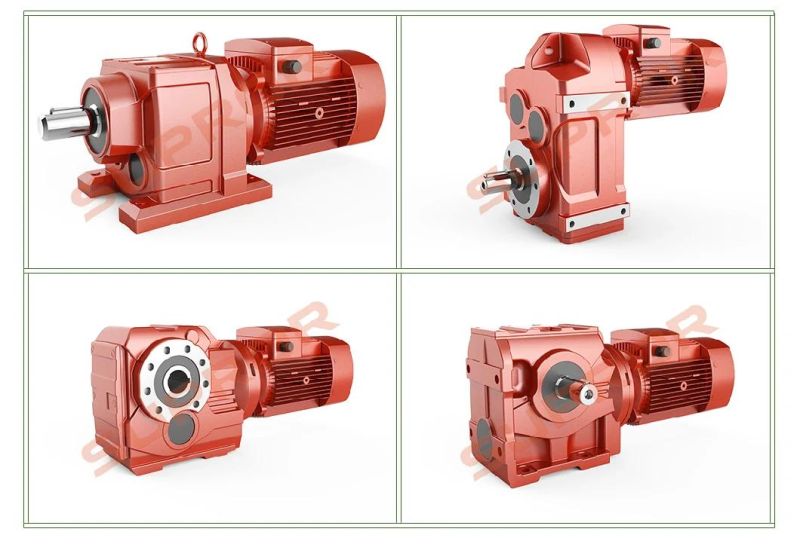 K Series Helical Bevel Gearbox with High Output Torque
