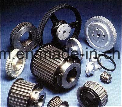 Aluminum/45#Steel Industrial Timing Belt Pulley Customized Pulley
