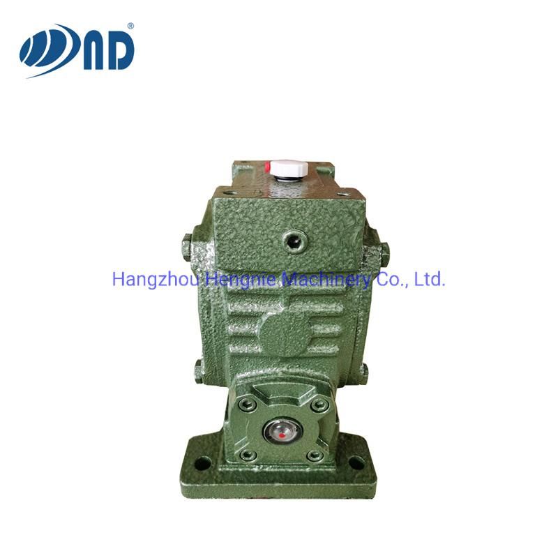 High Quality Wp Series Worm Gearbox with Single/Double Speed Gear Box Reducer Reduction Cast Iron High Torque Transmission (Wpa/Wps/Wpx/Wpo)