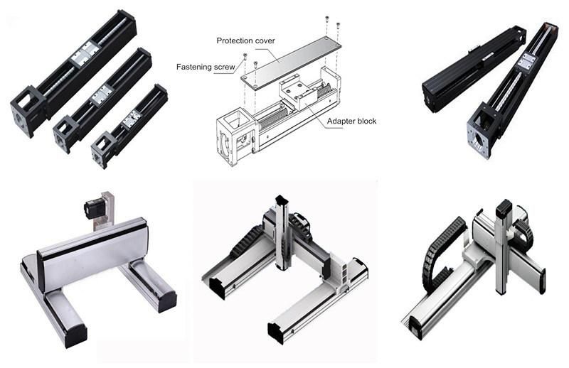 Table Guideway Xyz Linear Stages CNC Linear Guide Rail Module