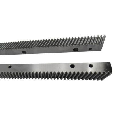 High Precision C45 Steel Gear Rack Helical Rack Gear 19: 31: 42