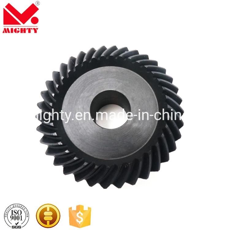 Helical Bevel Gear M2.5 with Usual Axles Type a Ratio 1: 2 Used in Power Transmission Equipments