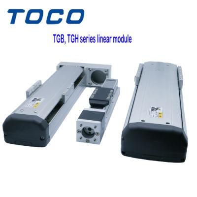 Taiwan Quality Toco Precise Mute Linear Motion Module Axis Actuator Tgh5-L10-350-Bc-P10b-E5 Stock Available