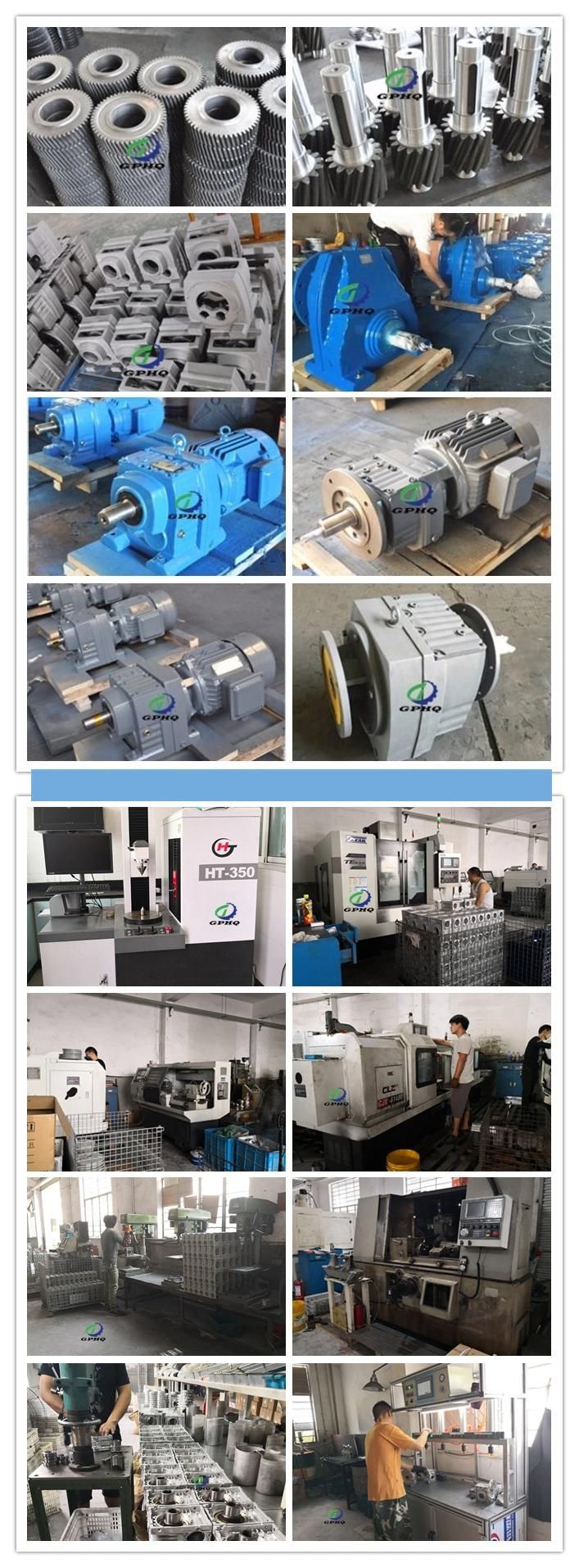 R167 Helical Gear Boxes for Chemical Industry
