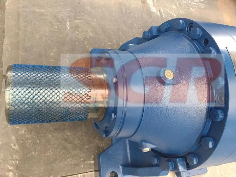 R Series Helical Bevel Drive Gearmotor Transmission Gearbox