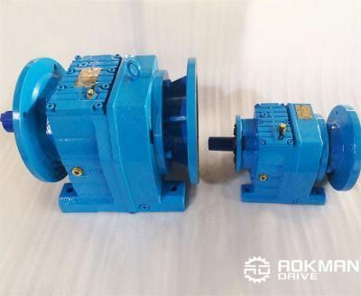 1: 25 Ratio Coaxial Electric Motor China Helical Gear Reducer