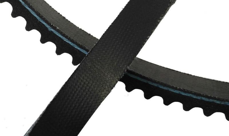 High Quality Raw Edge Rubber V Belt Cogged Belt Teethed Wedged V Belt