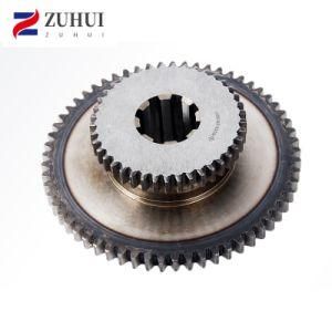 Factory Customized High Precision Carbon Steel Double Spur Gear