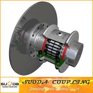 High Quality Large Transmission Torque with Brake Plate Grid Coupling