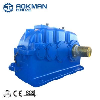 Dy 2 Stage Series Shaft Horizontal Mounted Gear Reducer Gearbox Industrial Reduction