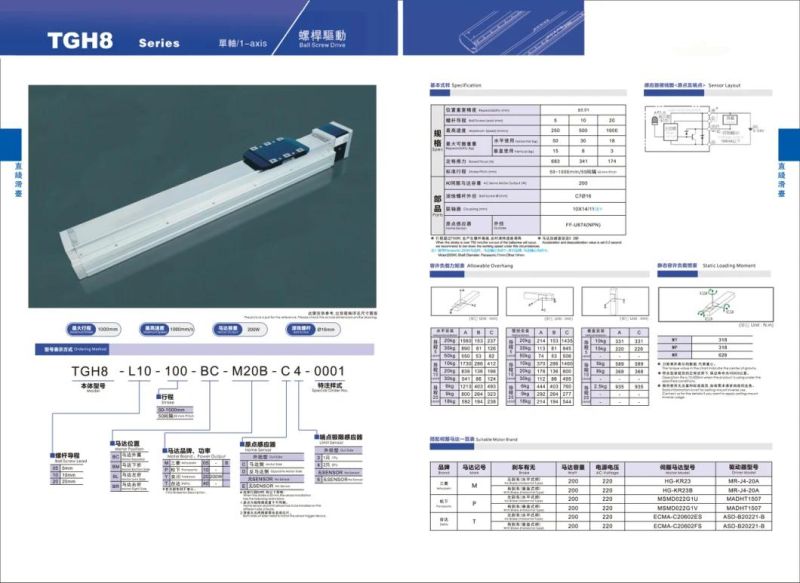 Factory Direct Affordable Price 400mm Travel Length Ball Screw Driven Linear Motion Module Linear Guide Rail