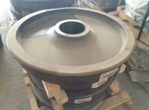 OEM Brand Trolley Parts Cast Forged Steel Crane Rail Wheel