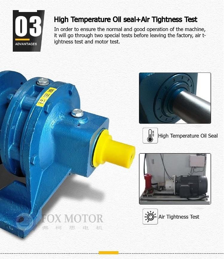 Cycloidal B/X series transmission gearbox industrial gear Speed Reducer for Bucket Conveyors Industry