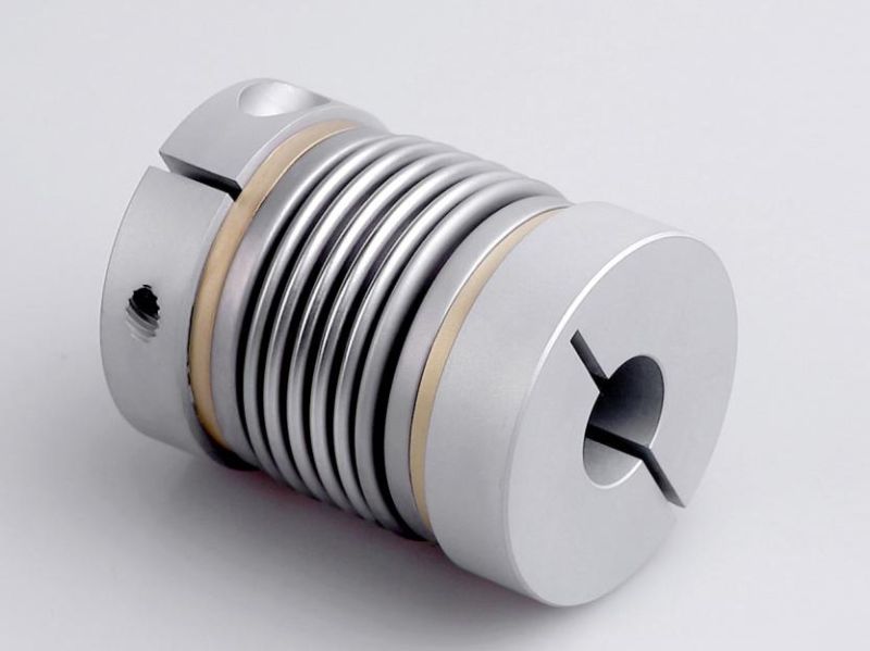 Metal Bellows Coupling Clamping Type Spring Flexible Coupling for Step Motor