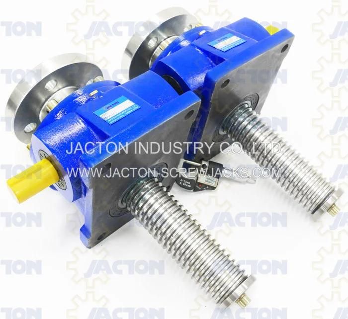 Best Wormgear Driven Jacks, Self-Locking Metric Trapezoidal Lifting Screws Jack Manufacturer