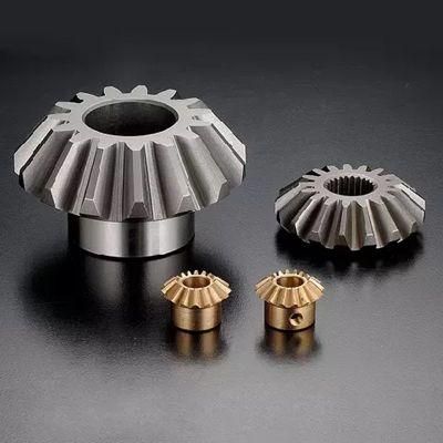 Steel Metal Reduction Starter Shaft Spline Pinion Custom Precision Machine Wheel Transmission Planetary Drive Miter Crown Bevel Gear