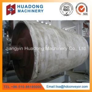 Lagging Rubber Surface Tail Drum Pulley for Belt Conveyor
