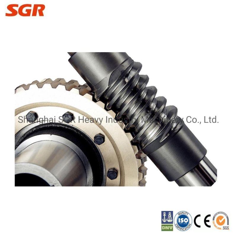 Worm Gear Double Enveloping Worm Gear Worm Gearbox 280mm Center Distance