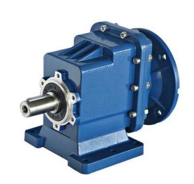 Foot Mounted Helical Gear Speed Reducer Transmission Gearbox with Shaft