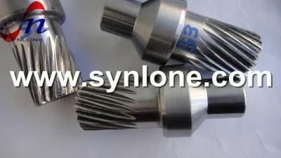 CNC Machining Auto Spare Parts Stainless Steel Worm Shaft Gears