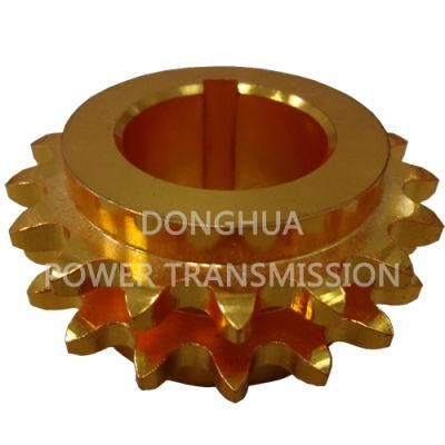 Vacuum Coating DIN 8187 Double Sprockets with Hubs 06b17z