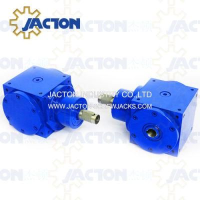 Best Dual 56c Flange Right Angle 2: 1 Reduction Gear Box, Hollow Shaft Angle Gearbox 1: 1 Four Price
