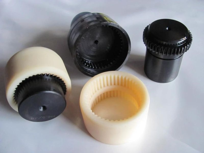 Nl24 Nl28 Nl32 Nylon Inner Ring Curved Tooth Coupling Ktr Bowex Flexible Nylon Sleeve Coupling