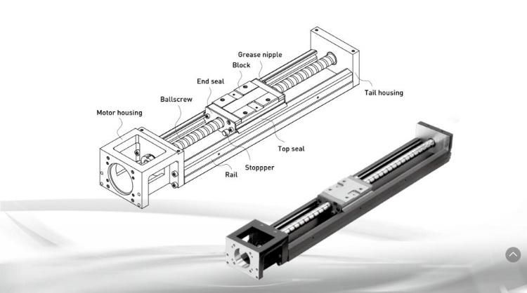 Linear Guide Module for Laser Cutter and Engraver Machine