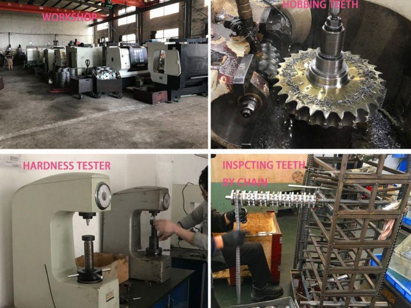 Zinc Plated Electrogalvanized Galvanized Black Oxide Roller Chain Sprockets