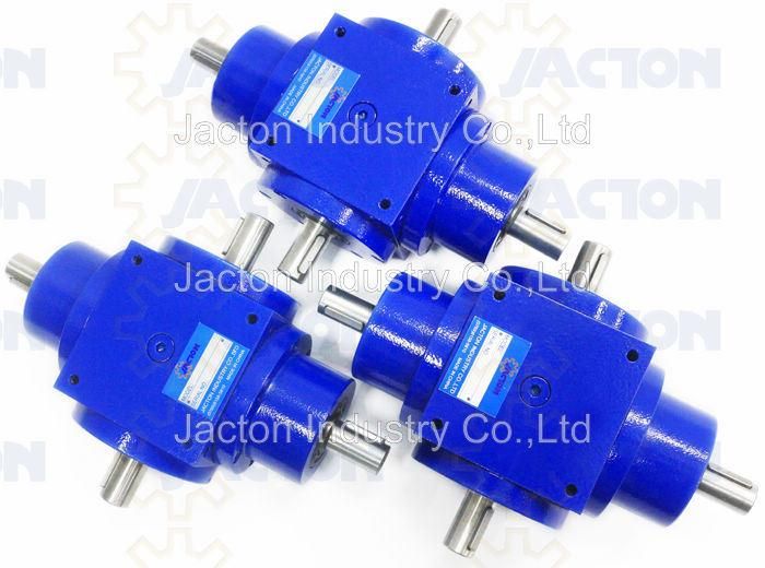 Gear Transmission Ratio 1: 1 Spiral Bevel Gearbox, Four Way 90 Degree Gear Drives, Right Angle 3 Way Gearbox, Miter Gearboxes, Micro-Miniature Bevel Gear Box