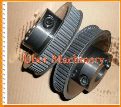 Flanged Custom Timing Belt Pulleys with Clamping Collar