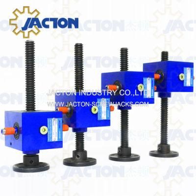 Best Trapezoidal Screw Jacks Gear Box, 1500mm Geared Jack, Worm Gears Lift Manufacturer