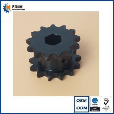 Customized High Accuracy Black Oxide Sprocket with Quality Assurance