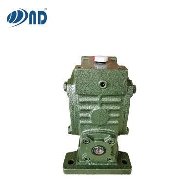 Competitive Price Worm Gearbox with Cast Iron Housing Single Double Speed Gear Box Reducer Reduction for Electric Motor (Wpa Wpx Wpo Wpda)
