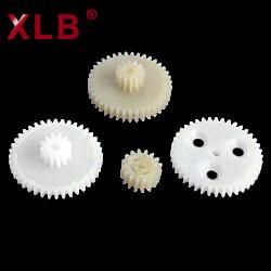 Machining Customized Precision Micro Plastic Double Spur Gear Plastic Gears